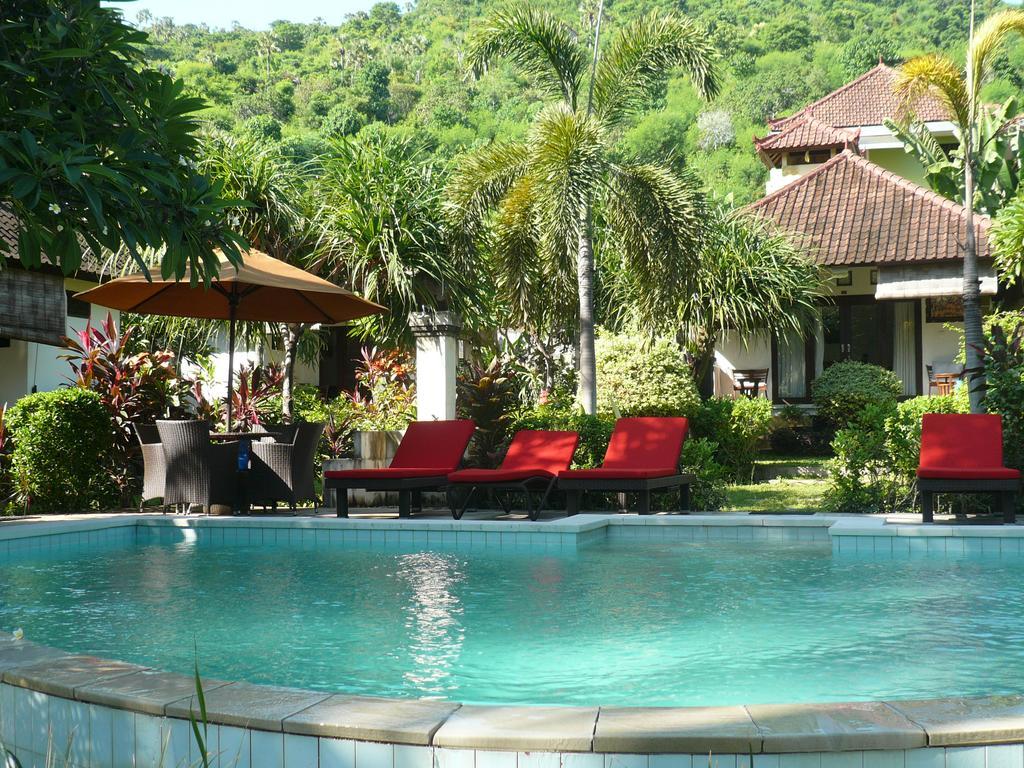 Di Abian Resort Amed Exterior foto